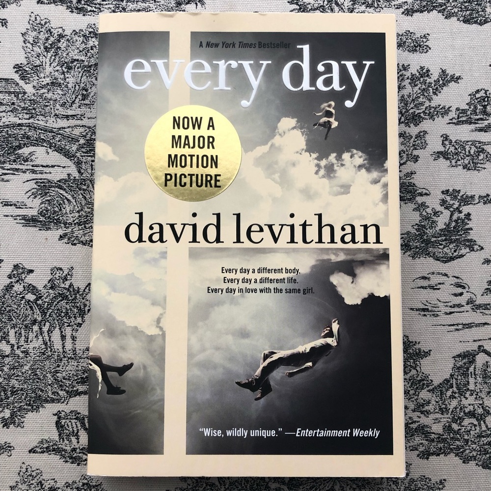 Every Day by David Levithan YA Teen Young Adult Book Paperback